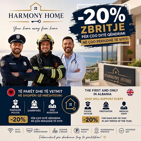 Apartamento Harmony Shkodër